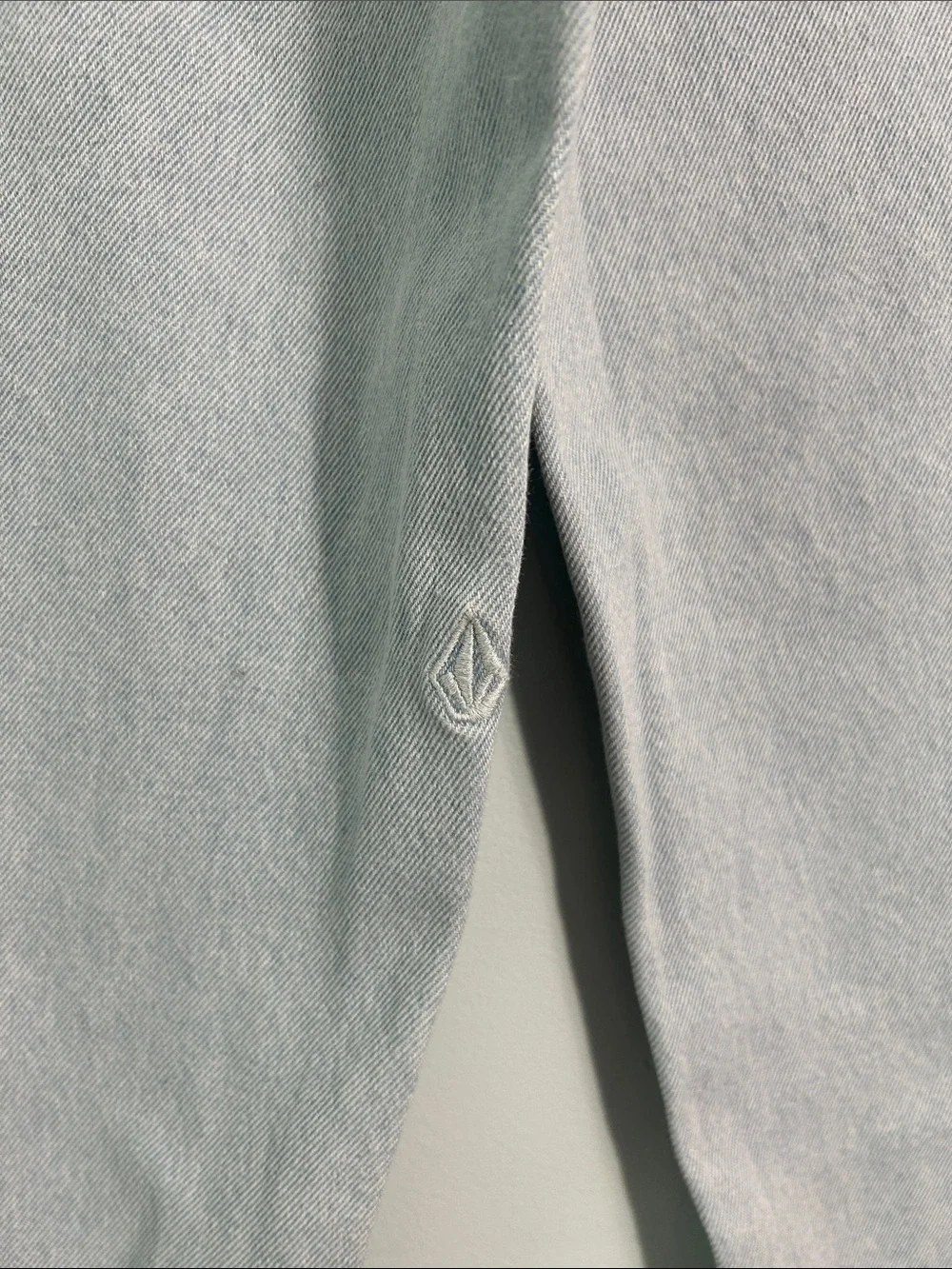 Volcom 12 (26) Jeans Big Boy Youth Chillow in Light Blue Loose Baggy Skater NWT